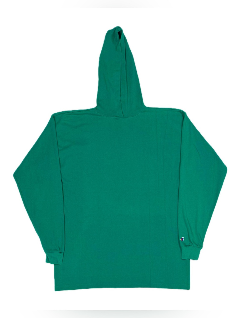 Vintage 90s Champion Blank Teal Retro Hoodie Sweatshirt Men’s XL